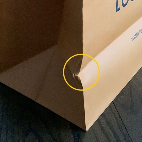 Large Louis Vuitton XL 19”x16”x9” Empty Shopping Bag - Gift Replacement Tote - Picture 4 of 9